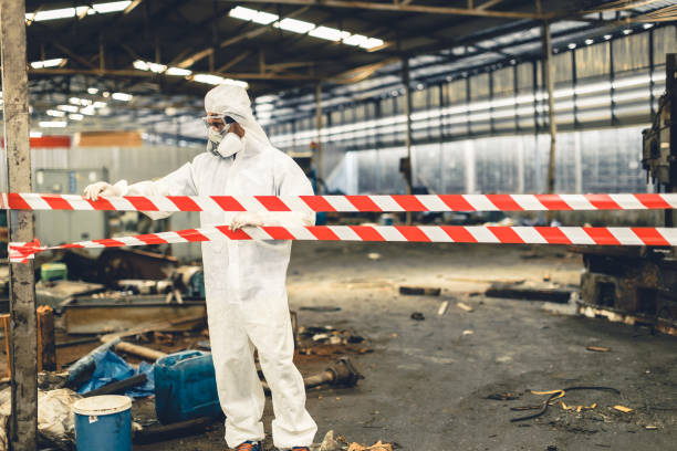 Professional Biohazard technician working in Gordonsville, VA